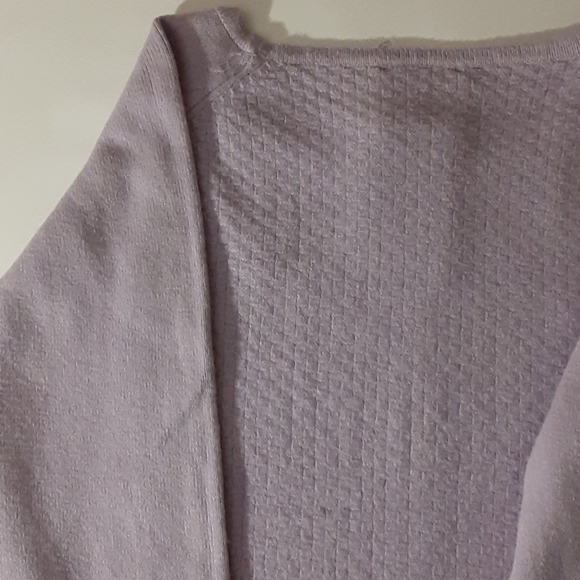 SWEATER LILAC LUXE SOFTNESS by YUMMIE YARN! NEW TAGS - Picture 5 of 5